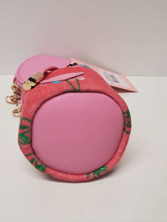 Juicy Couture Retro Juicy Pink Heart Coin Pouch & Cherry Drawstring Micro Bag - Picture 6 of 7
